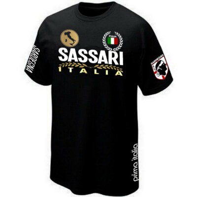 T-Shirt SASSARI SARDEGNA ITALIA - SARDINIEN ITALIEN Trikot     