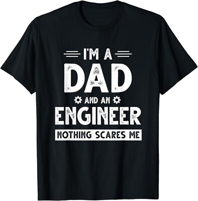 Cute Engineer Dad Men Father's Day Mechanical Engineering Gift Unisex T-Shirt