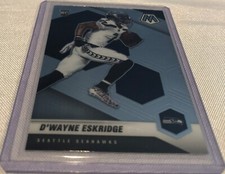 2021 Panini Mosaic Football D'wayne Eskridge Seattle Seahawks Rookie #319