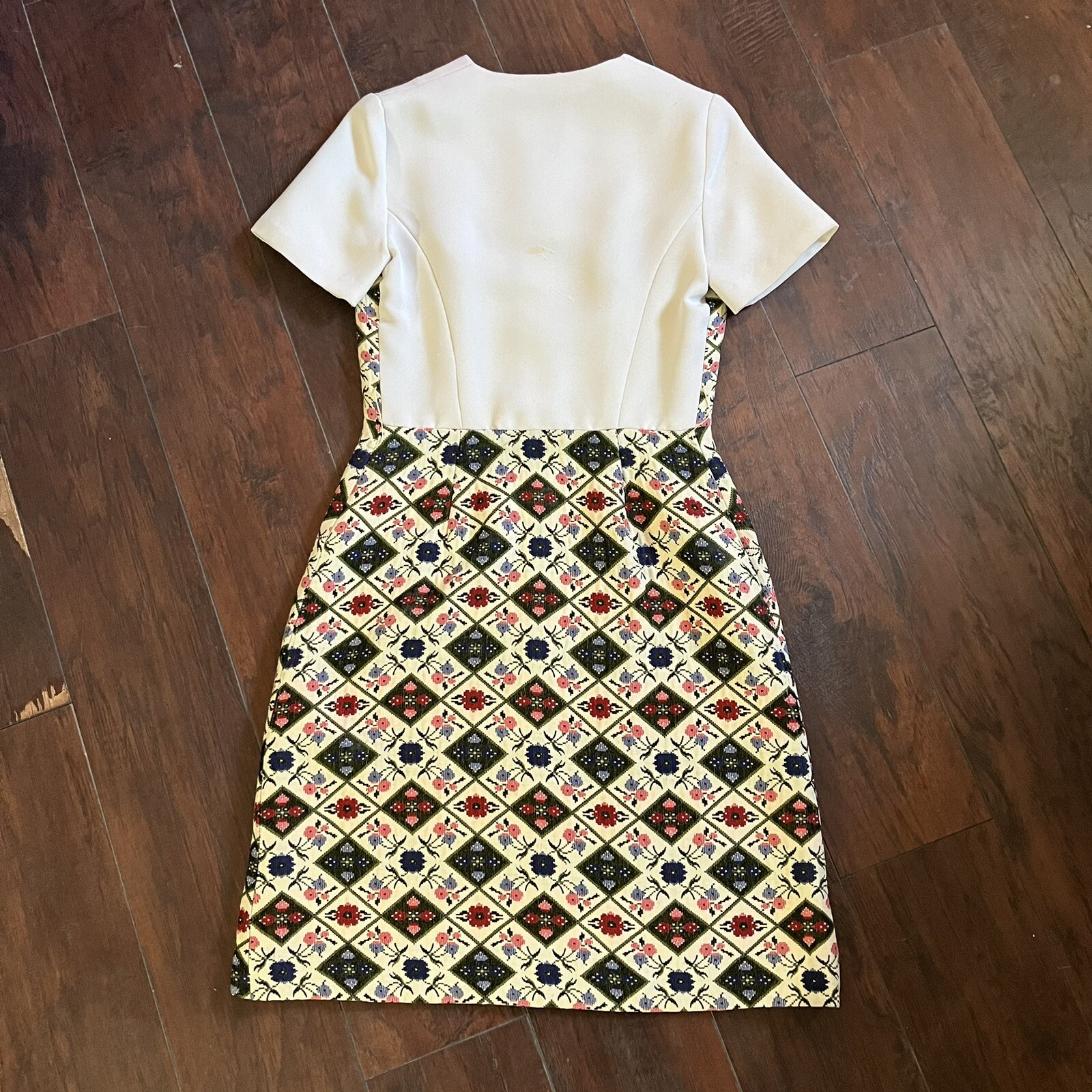 Vintage Julie Miller Polyester Patchwork Floral B… - image 5