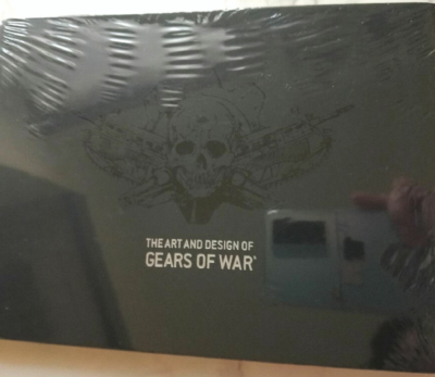 Gears of War 3 Art Book, COG Flag, Adam's COG Medal, and Other