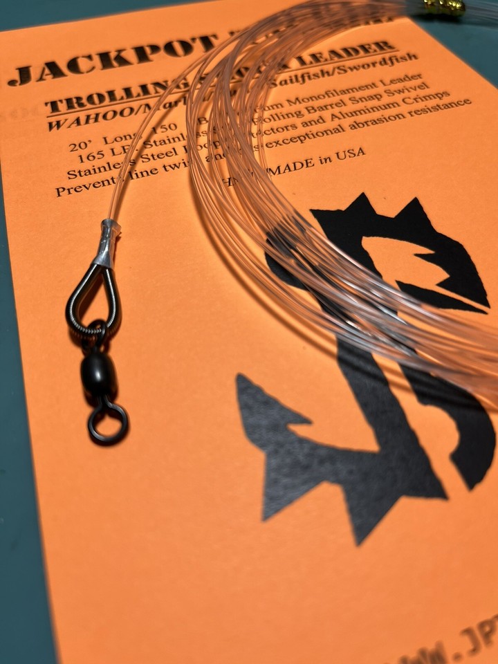 Trolling Shock/Bite Leader BIG GAME Fishing Wahoo/Marlin/Tuna/Kingfish Leaders eBay