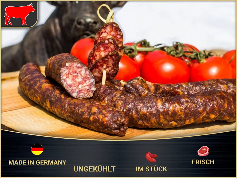 Angus Knacker von glücklichen Rindern, pures Rindfleisch, 4.00 Stück (EUR 43.89  - Bild 3 von 3