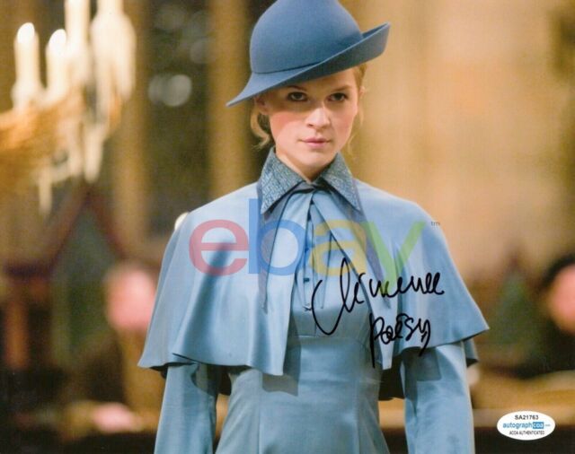 Clemence Poesy Harry Potter Autographed Signed 8x10 Photo reprint