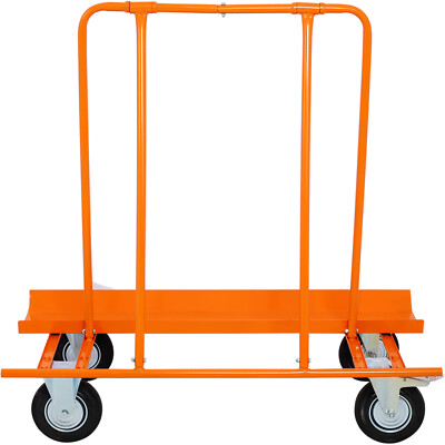 Heavy Duty Drywall Sheet Cart & Panel Service Cart Dolly 1800lbs Load Capacity