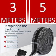 NEW Iron on Self Adhesive HEMMING TAPE Dress Edge Jean Pant Mouth Shortening DIY