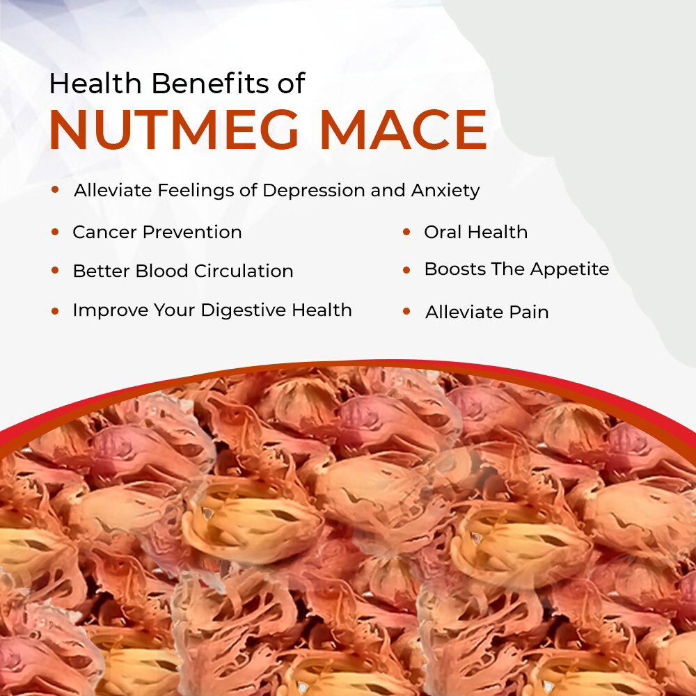 Dried Nutmeg Mace Ayurveda Herbs herbal Spices Best Quality Organic