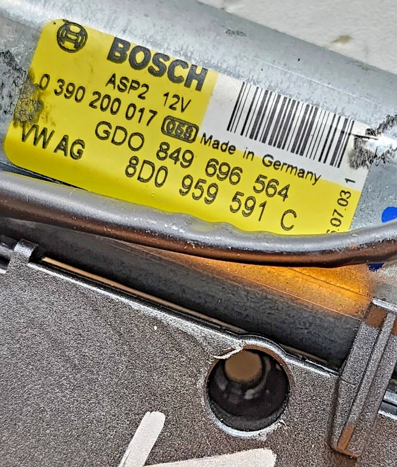 Porsche Cayenne 2003-2010/2004-2007 VW Touareg techo corredizo ventana conjunto motor Foto 4 de 4
