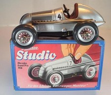 Schuco nr 1050 Studio Mercedes Grand-Prix srebrny #4 replika oryginalne opakowanie #1370