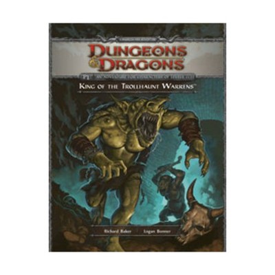 WOTC D&D 4e  Paragon Tier Trilogy #1 King of the Trollhaunt Warrens VG+/NM