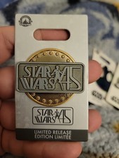 2022 Disney Parks Star Wars 45th Anniversary May The Force Be With You Pin LR