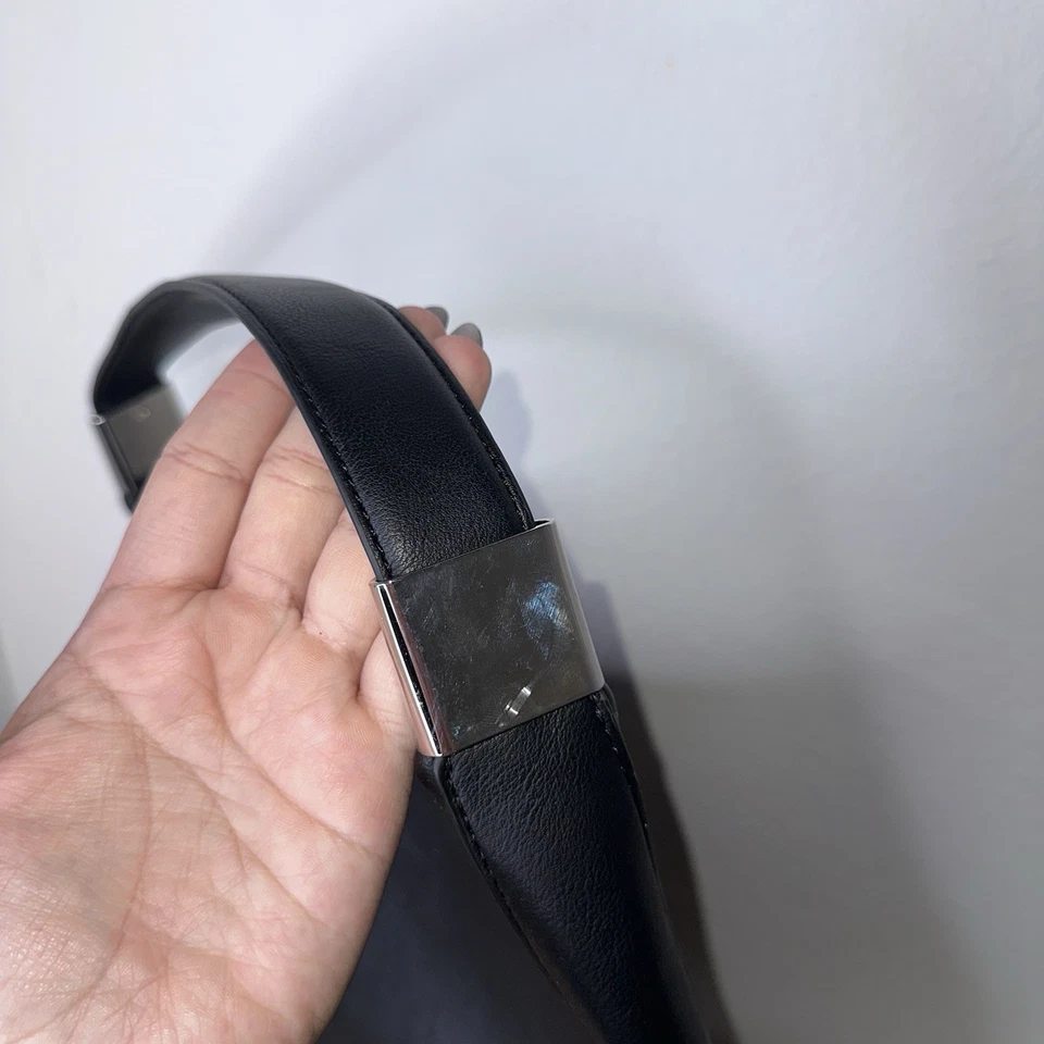 Alfani Bangle 水饺包 黑色单肩包 Y2K 风格 — 第 3/4 张图片