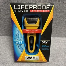 Wahl Waterproof Rechargeable Electric Shaver with Precision Trimmer  Men's Beard