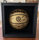 Wilson NBA Gold Edition Basketball 2023-24 Boston Celtics Team Autographed
