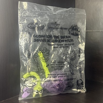 Taco Bell Spyro Glow in the Dark Sparx the Dragonfly 2000 Toy Brand New Sealed