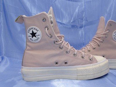CONVERSE CHUCK TAYLOR ALL STAR PLATFORM EXTRA HI SCHUHE DAMEN GEFÜTTERT ROSA A3