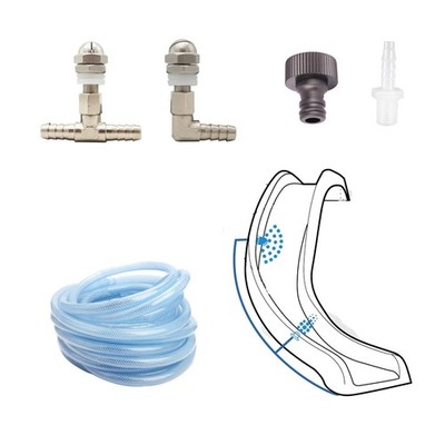 XTMAELON Pool Slide Spray Kit, Pool Slide Hose Kit, Swimming Pool Replacement...
