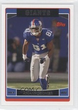 2006 Topps New York Giants Amani Toomer #NYG6 0h1