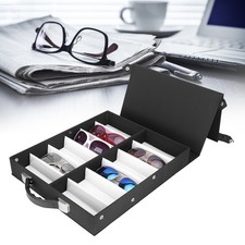 _12 Grids Professional Portable Glasses Display Box Sunglasses Storage Case