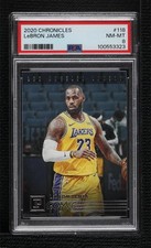 2020-21 Panini Chronicles Panini LeBron James #118 PSA 8 14dq