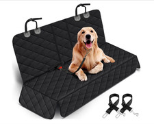 Waterproof Dog Car Seat Cover - Non-Slip Back Seat Protector for Cars SUVs
