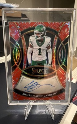 2025 Panini Select Ahmad Sauce Gardner Select Signatures /8 INVESTMENT CARD 🔥🔥