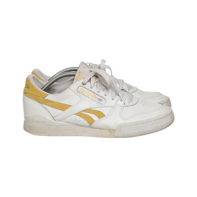 Reebok Classic, Sneaker, Größe: 39, Weiß/Gelb, Damen #YpW