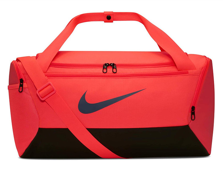 Nike Brasilia Duffle Training Bag Unisex Casual Sports Bag 41L Red DM3976-804 18190₽