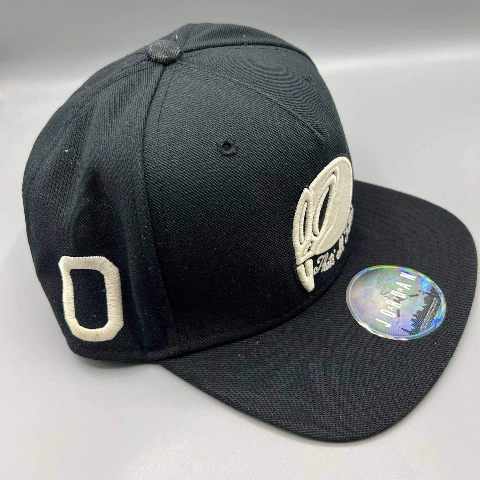 Gorra Air Jordan para hombre negra Space Jam That's All Folks Jumpman gorra trasera a presión Foto 4 de 4