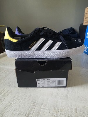 Size 10.5 - Adidas Gazelle ADV Black White