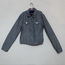 Polo Jeans Co Ralph Lauren Saturday Jacket Youth Medium Denim Blue 100 Cotton