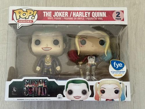 Funko Pop DC Comics - Suicide Squad Metallic 2 Pack - (FYE) 