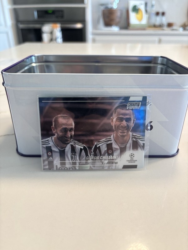 2021-22 Topps Stadium Club Chrome Uefa Champions League - Giorgio Chiellini