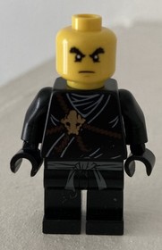 LEGO Ninjago Cole black The Golden Weapon minifigure Ninja 2112 2516 2263