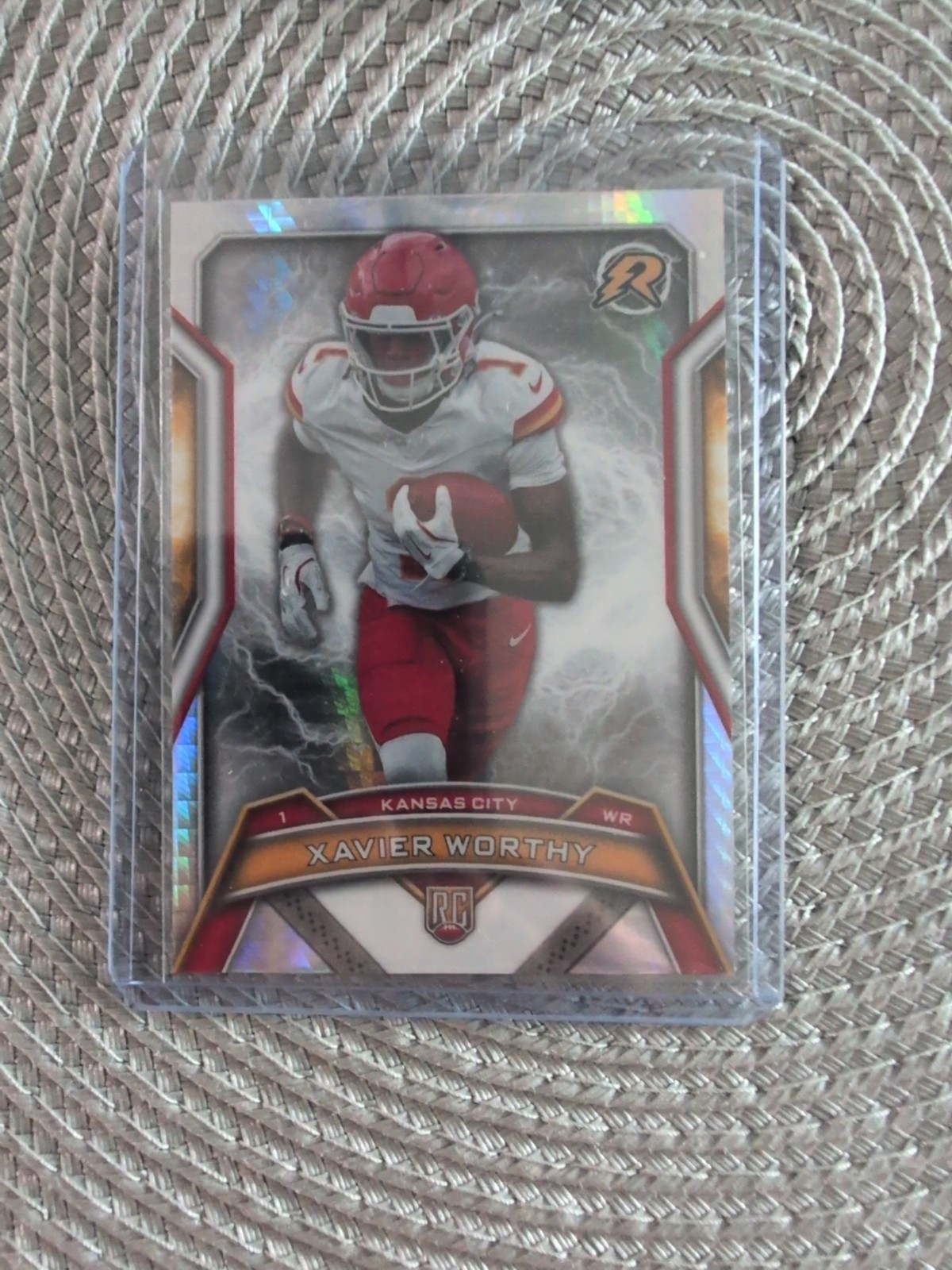 2024 Topps Resurgence - #143 Xavier Worthy (Prism Refractor) (RC)