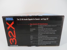 NEW ~ Sega Genesis 32X Black Add on Console Bundle in Retail Box MK-84000 ~ NIB