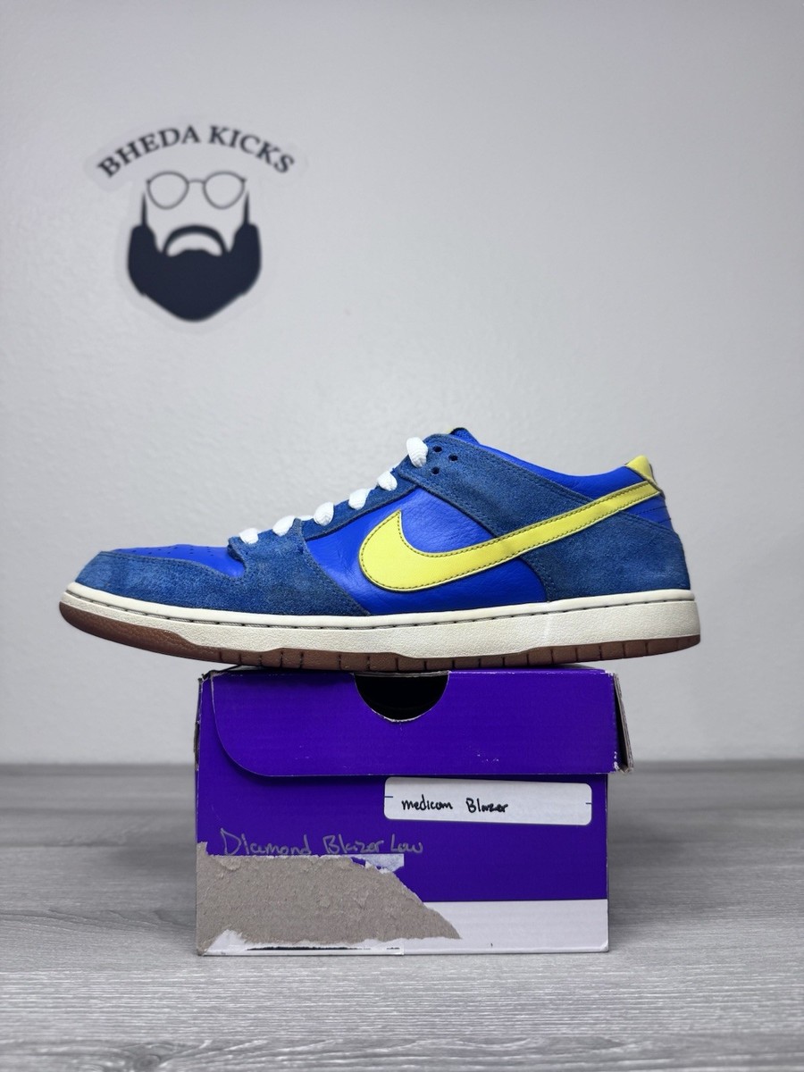 Size 12 - Nike Zoom Dunk Pro SB Low Boca Juniors 854866-471 Men's