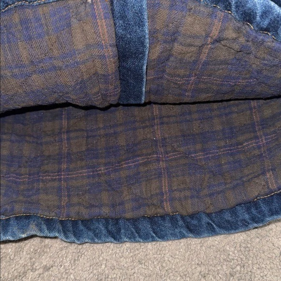 Vintage Carter’s coat jacket denim jean lined warm corduroy boys small 4-5-6 - Image 3 of 4