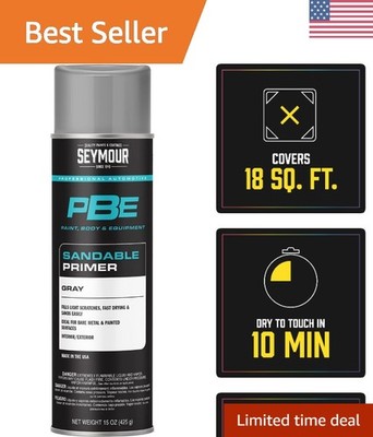 Sandable Gray 20-67 PBE Primer   Professional Spray for Metal with 5-Minute Cure