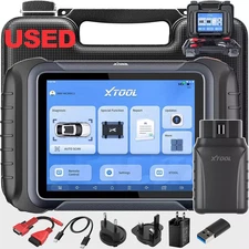 USED XTOOL D8W Full System Diagnostic Scan Tool ECU Configurations Topology Map 