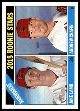 2015 Topps Heritage Andrew Chafin RC/Jake Lamb RC RC #127