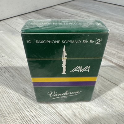 Vandoren Soprano Sax Java Reeds Strength 2, Box of 10