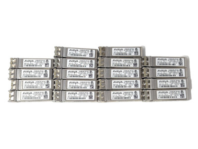 Lot of 18 AVAYA Nortel Transceiver Module 10Gbps 10GBASE-SR/SW SFP+ - Tested