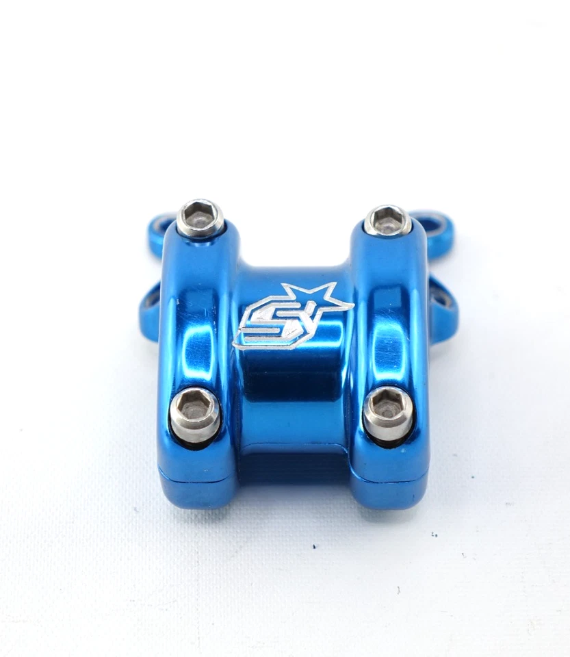 Spank Direct Mount Stem 31.8 Clamp Blue - Image 2 of 4