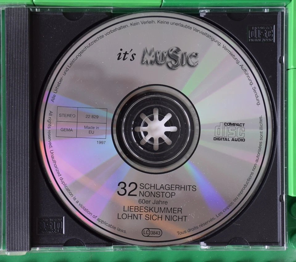 Erste Sahne - Liebeskummer lohnt sich nicht - 60er Jahre - it's Music - CD - Bild 3 von 4