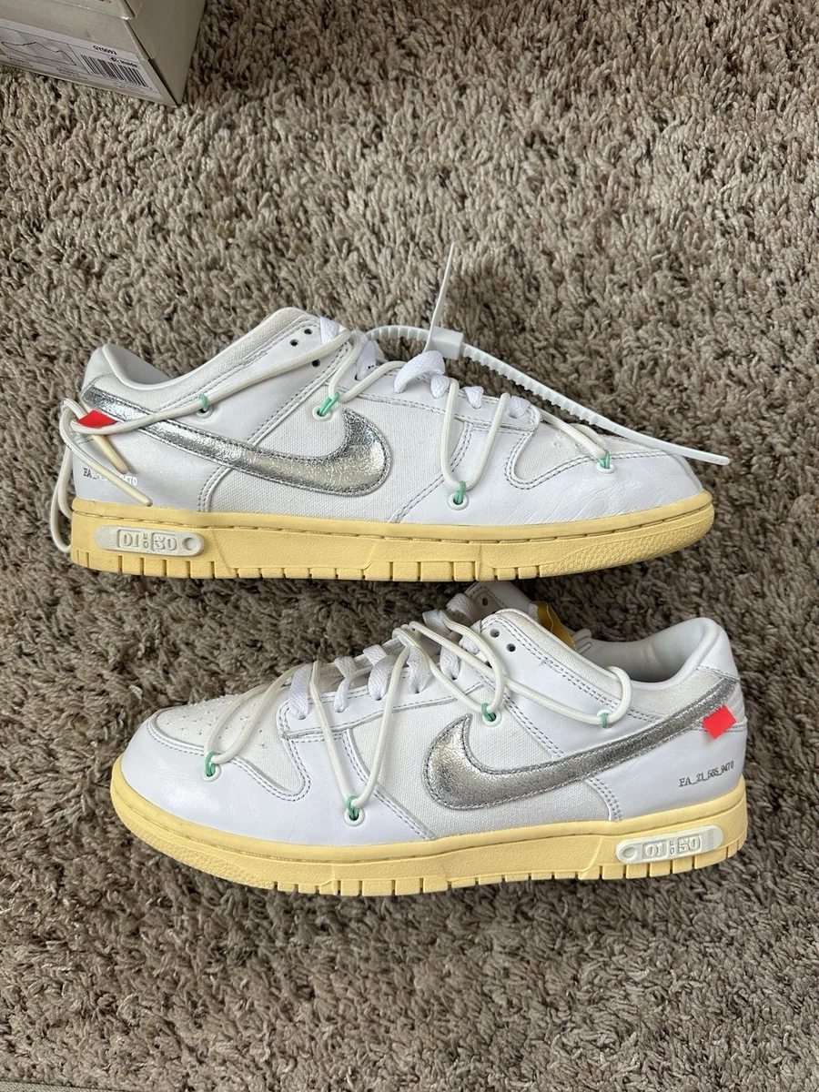 Nike Off-White x Dunk Low Lot 01 of 50 | eBay