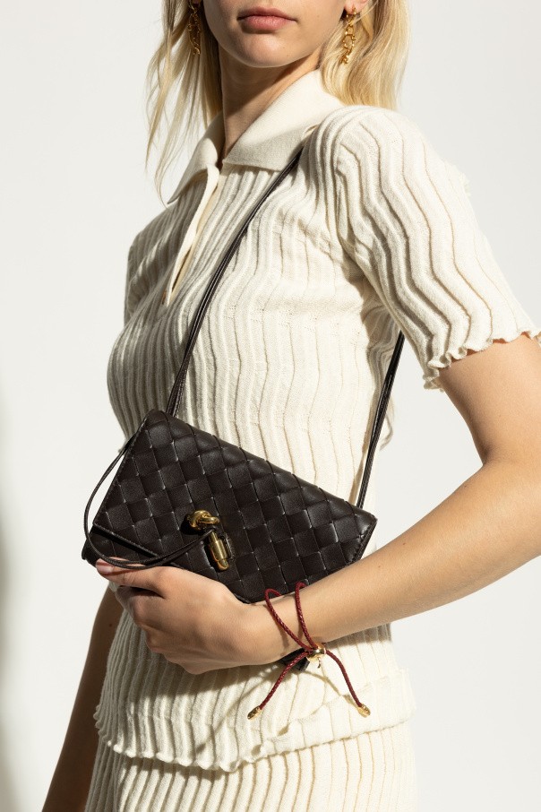 Bottega Veneta - Women - Shoulder bag "Andiamo" - Brown thumbnail 2