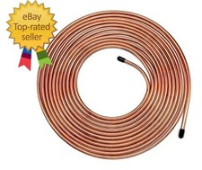 5/16 Brake Line Tubing Kit, Flexible Brake Line 2025 New , 25 ft 5 16 Copper Coa