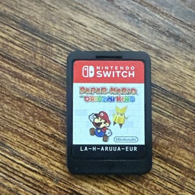 Nintendo Paper Mario Origami King Switch Game (no case) 