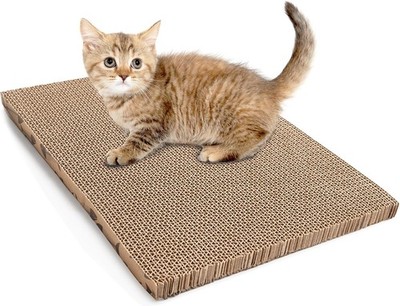 Cat Scratcher Cardboard,Cat Scratchers for Indoor Cats Cat Scratching pad (1pcs)